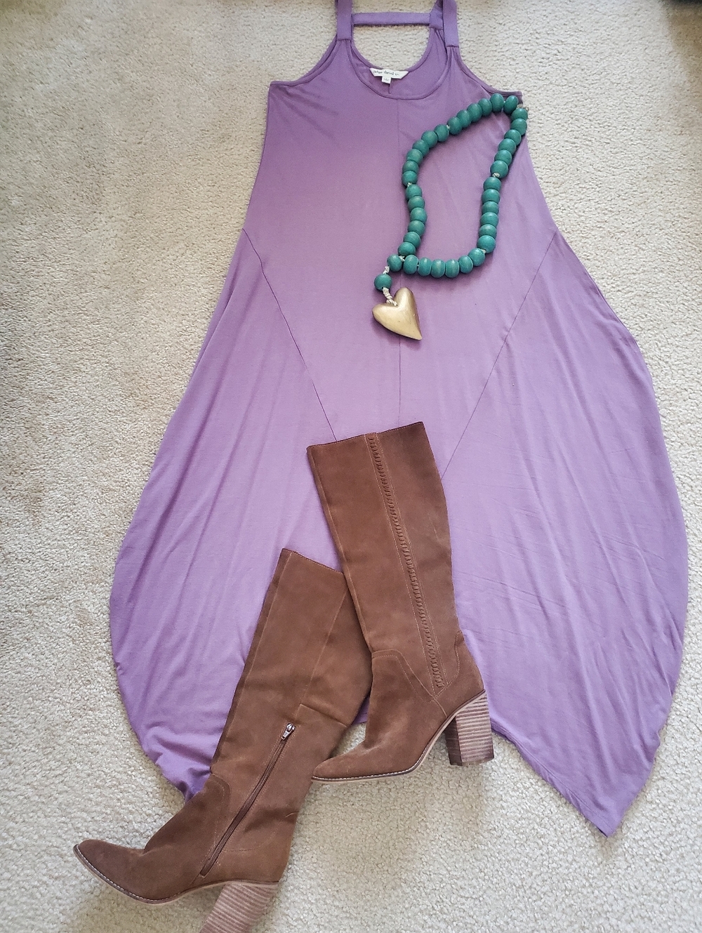 Purple Maxi Dress